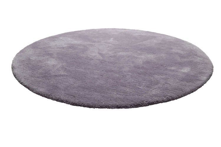 Teppich Rund Lila Hochflor Pisa Homie Living 200 cm rund