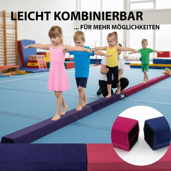 Höhenverstellbare Fußpolster an einem Metallrahmen sorgen für Stabilität auf unebenen Böden.