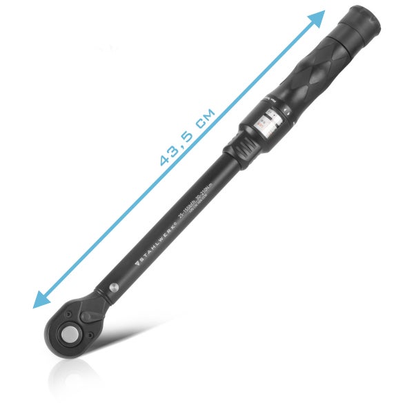 STAHLWERK Drehmomentschlüssel TWS-210 ST 72 Zähne 30-210 Nm 1/2“ Ratsche