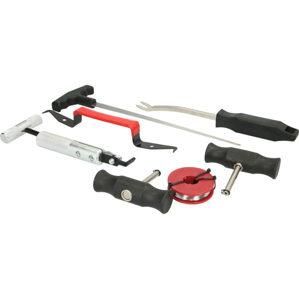 BRILLIANT TOOLS Windschutzscheiben-Ausbau-Satz 7tlg. - BT681100