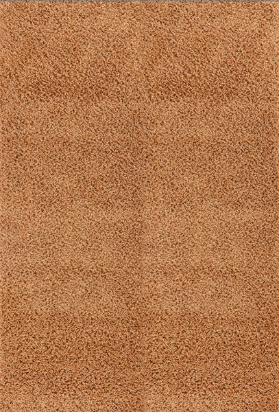 Moderner Hochfloriger Shaggy Teppich Terracotta 160x220 cm LILLY
