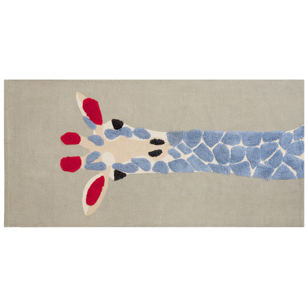 Kinderteppich SAKUBO Bunt 80 x 150 cm Baumwolle