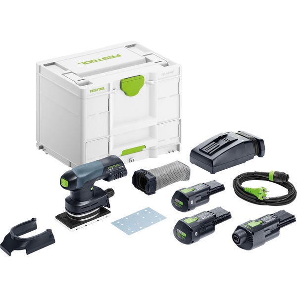 Festool Akku-Rutscher RTSC 400 3,0 I-Set / 2x 3,0 Ah Akku + Ladegerät im Systainer - 578133