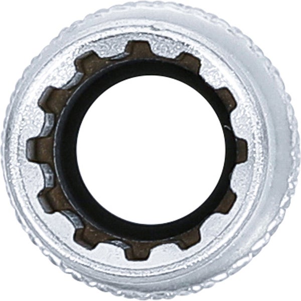 BGS Steckschlüssel-Einsatz Gear Lock tief Antrieb Innenvierkant 10 mm (3/8) SW 10 mm - 10350