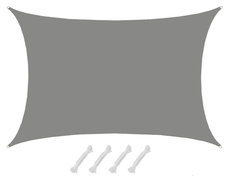 AMANKA 98% UV Schutz: Sonnensegel 5x7 Wasserdicht - Sonnensegel für die Terrasse Segeltuch Sonnenschutz Schattenspender Garten Sonnenschutz Sonnensegel Outdoor Sonnensegel Balkon Segel für Terrasse