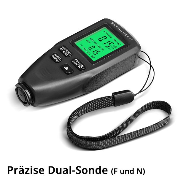 Schichtdickenmessgerät mit Handgelenkschlaufe von Stahlwerk