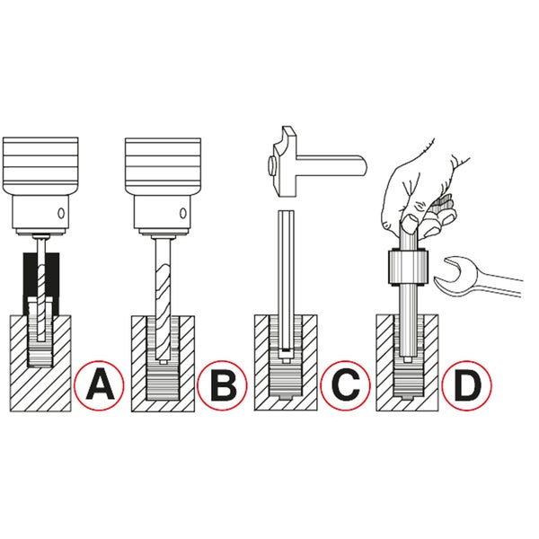 Bosch Schleifscheibe mit 200 Millimeter Durchmesser