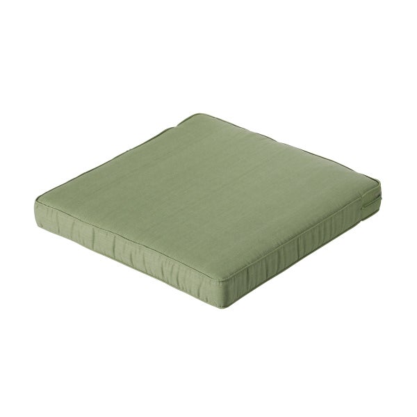 Lounge Sitzkissen Basic grün - Ca. 60x60 cm - 2er-Set