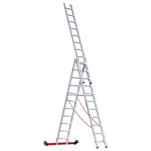 Aluminium Mehrzweckleiter mit Rollenbasis