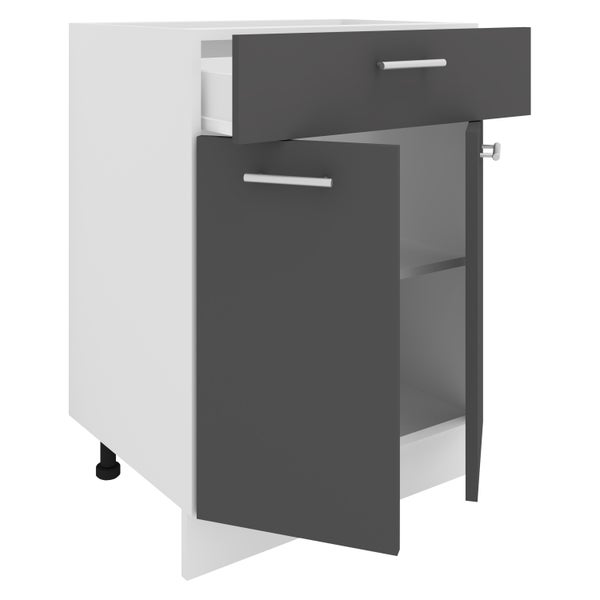 Küchenschrank B 60 cm Unterschrank Schublade Esilo