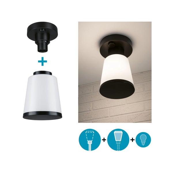 Set ModuShine Deckenhalter Marento ohne Sensor Anthrazit