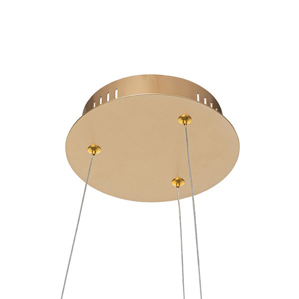 Detailaufnahme einer Deckenhalterung für eine Leuchte