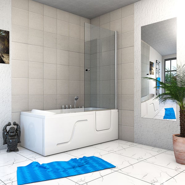 Seniorendusche Whirlpool Wanne S17D-TH-WP-L
