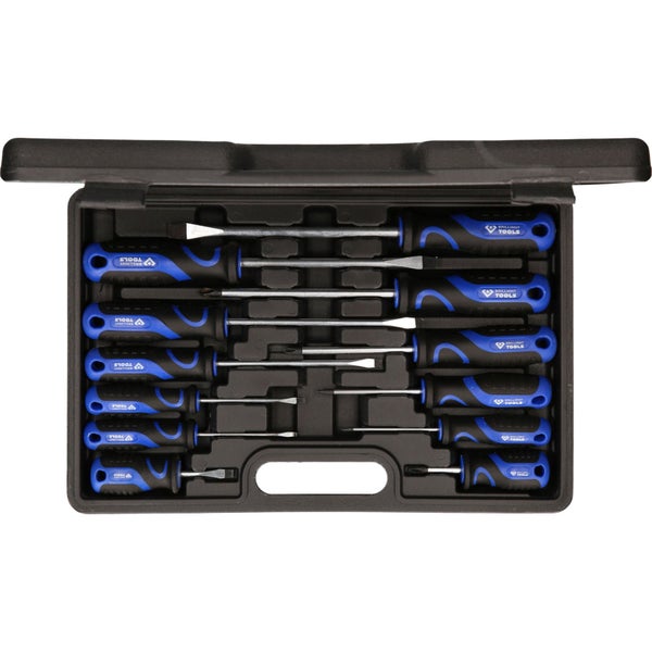 Brilliant Tools Schraubendrehersatz im Werkzeugkoffer