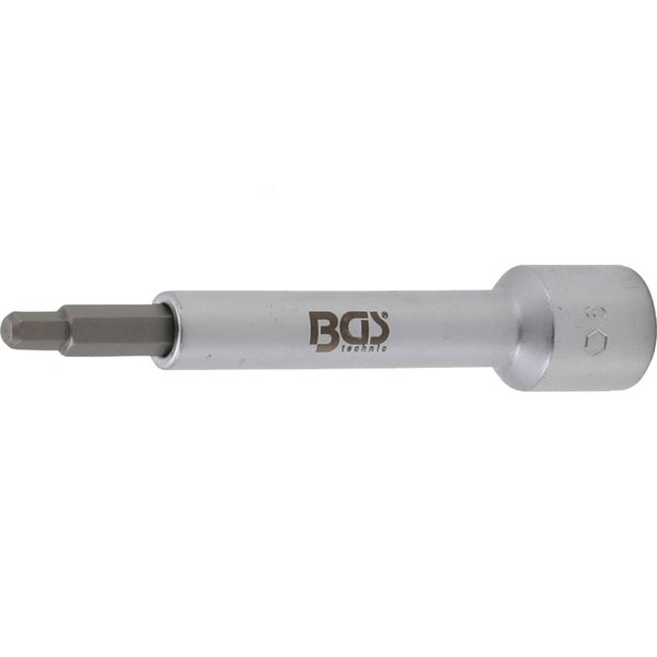 BGS Bit-Einsatz Antrieb Innenvierkant 12,5 mm (1/2) Innensechskant 6 mm - 2087-H6