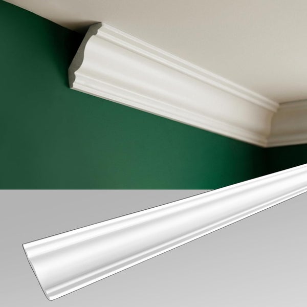 Zierleiste aus Polystyrol zur Wand- und Deckengestaltung
