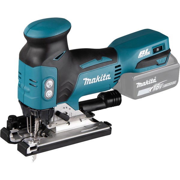 Makita DJV181RTJ Akku-Pendelhubstichsäge 18V inkl. Schnellladegerät DC18RC und 2x Akkus BL1850B 5,0 Ah im MAKPAC - DJV181RTJ
