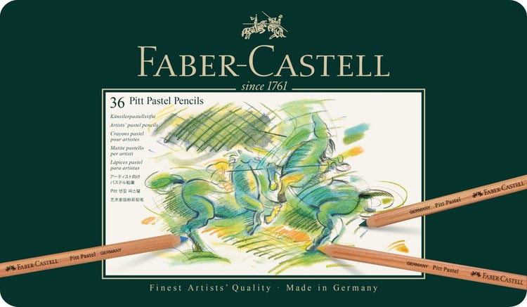 Faber-Castell Pitt Pastellstifte, 36er Packung für Künstler