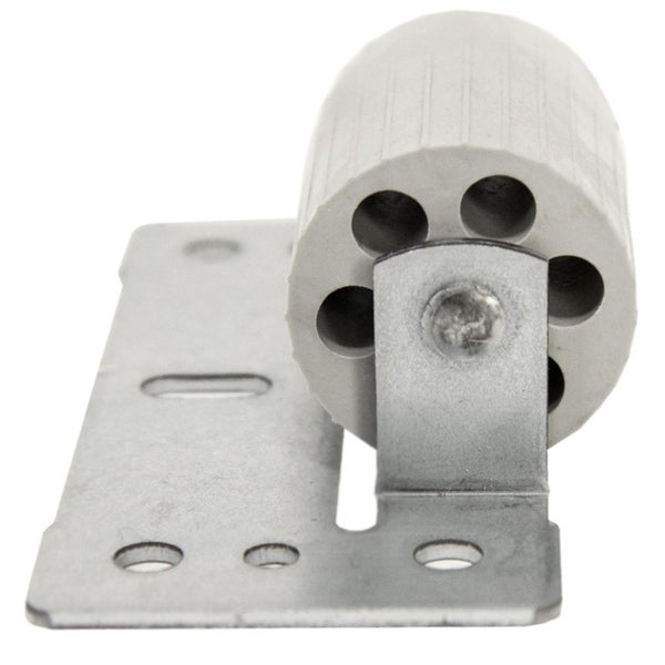 Türpuffer mit Rollenführung aus Metall