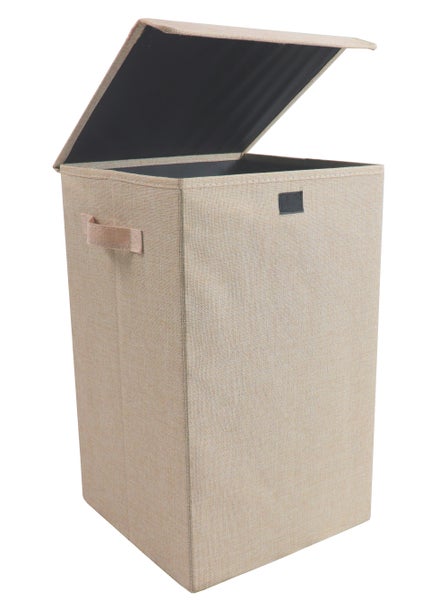 Wäschekorb Wäschebox Stoffbox mit Deckel Dreso M