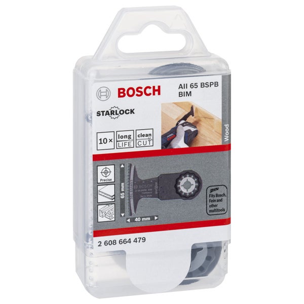 Bosch All 65 BSPB BIM Tauchsägeblatt im Paket