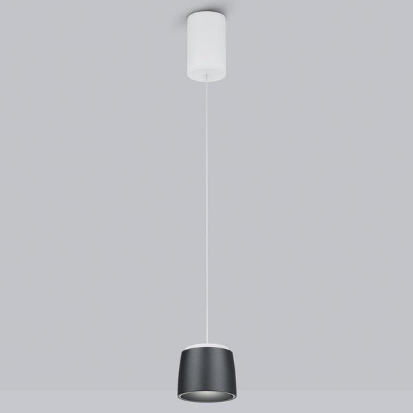LED Pendelleuchte Ove in Schwarz und Weiß 16W 1130lm