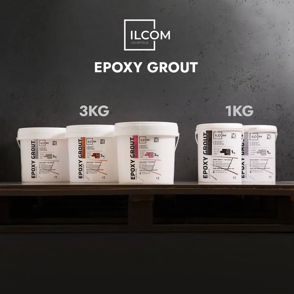 Epoxidharzmörtel zum Füllen von Fugen  - Grau -  1Kg