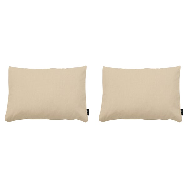 Lounge Profi-Line Beige Canvas eco+ - ca. 40x60 cm - 2er-Set