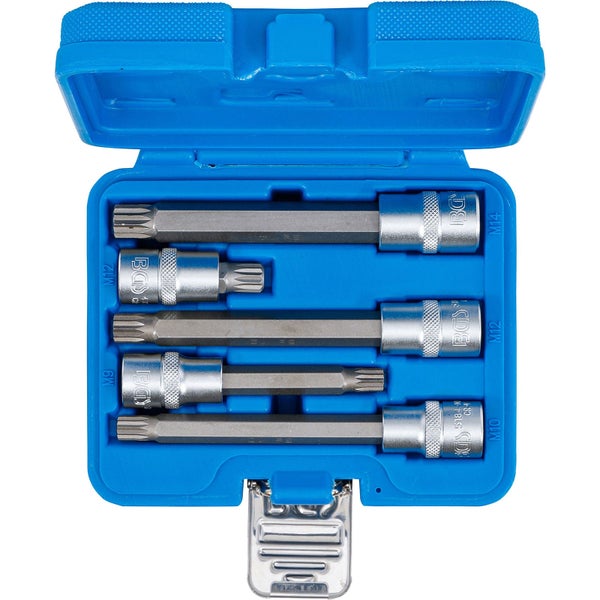 BGS Innentorx-Bit-Satz mit Aufnahme in blauer Kunststoffbox
