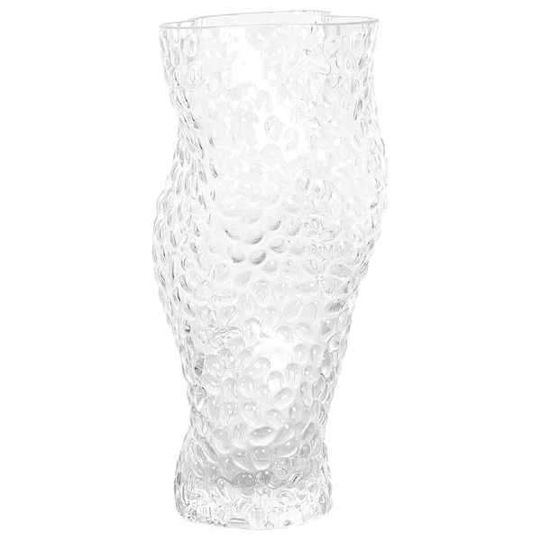 Blumenvase ELATOS Glas 23 cm Transparent