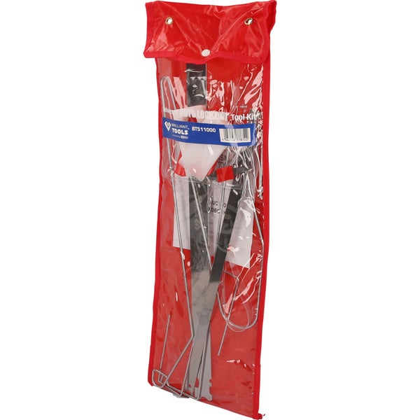 Brilliant Tools Auto Lockout Werkzeugset in roter Tasche