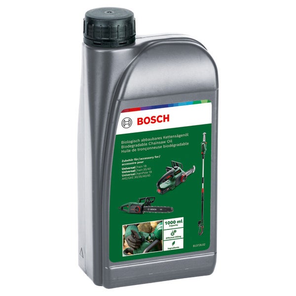 Bosch Kettensägen-Haftöl, 1 Liter, Systemzubehör - 2607000181