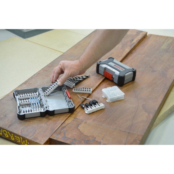 Bosch PRO Impact Set mit Steckschlüsseln und Pick and Click-Einsätzen PH2; PZ2; NS8 mm; NS10 mm; NS13 mm 55 mm 5-tlg. - 2608522350