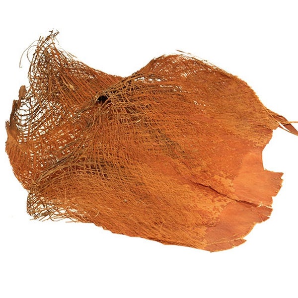 Natürliche braune Kokosfaser-Rinde zur Dekoration von Terrarien.