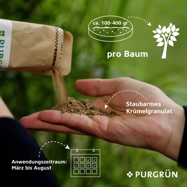 Purgrün Bio-Aprikosenbaum-Dünger 1 kg