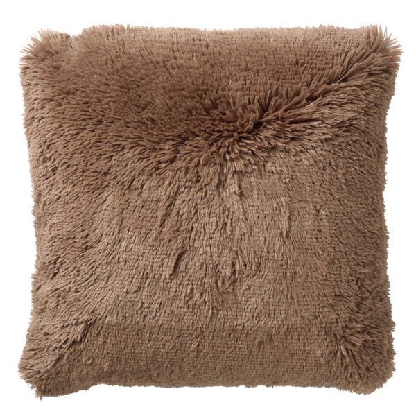 Fluffy Kissenbezug - Fluffy 45x45 cm, Braun