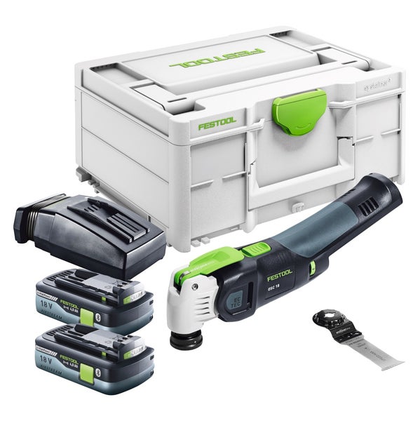 Festool Oszillierer OSC 18 mit Sägeblatt