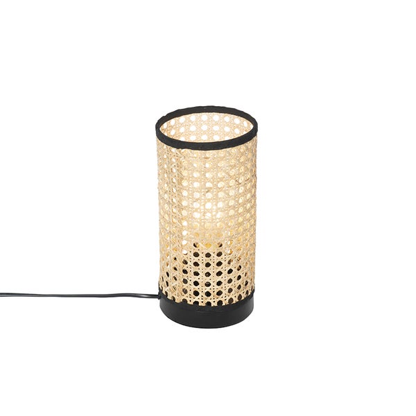 Ländliche Tischlampe Rattan - Kata