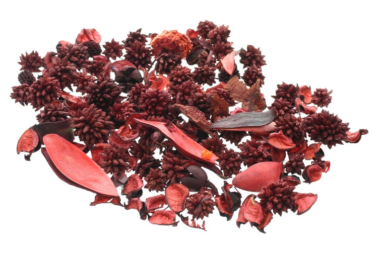 FRANK FLECHTWAREN | Potpourri Teerose, 480 g, NATURMATERIALIEN, 480g