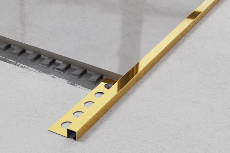 Fliesenschiene aus Metall