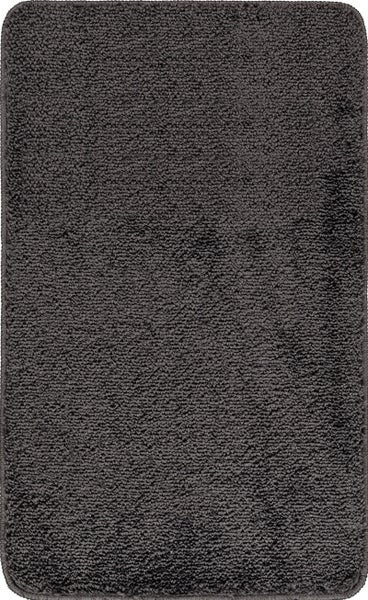 Waschbare Rutschfeste Badezimmer Teppich Grau 80x50 cm JUNE
