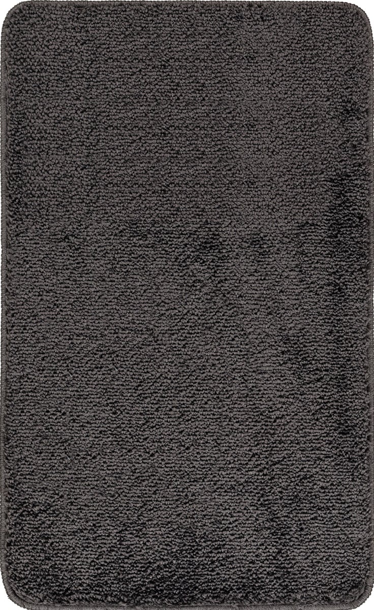 Waschbare Rutschfeste Badezimmer Teppich - Grau - 80x50cm - JUNE