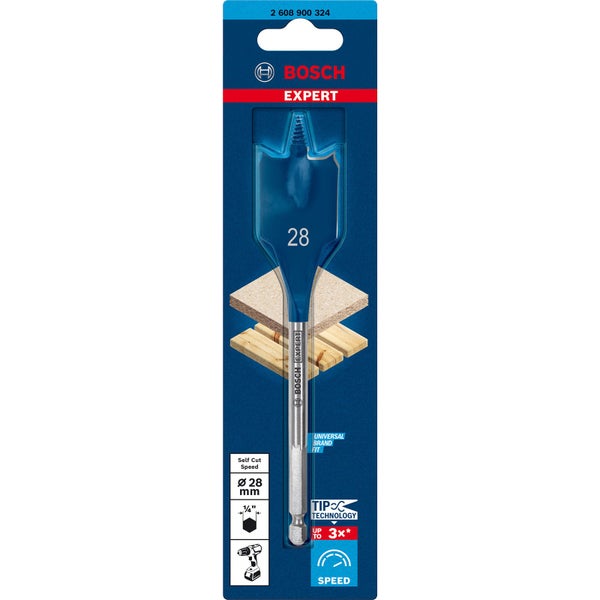 Bosch Expert Nutfräser mit 28 Millimeter Durchmesser in Verpackung