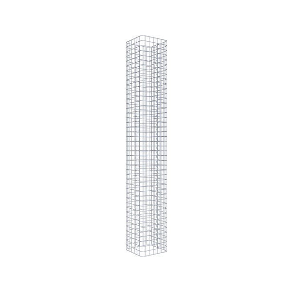 Gabionensäule 32 x 32 cm MW 5 x 5 cm eckig - Höhe: 2,20 m