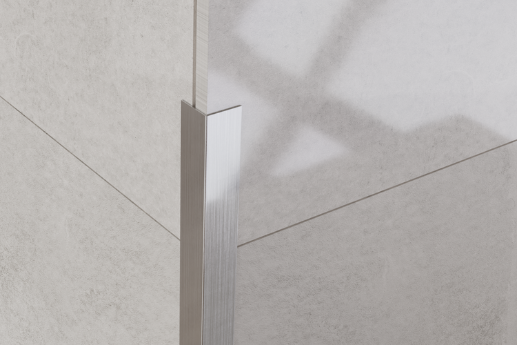 Edelstahl-Winkel-L-Profil 1 cm x 1 cm x 244 cm – Satinsilber