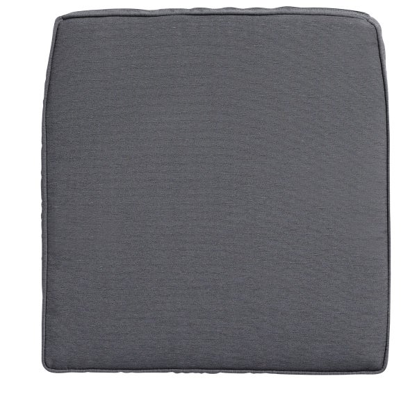 Sitzkissen Geflecht Panama grau - ca. 48x48 cm - 4er-Set