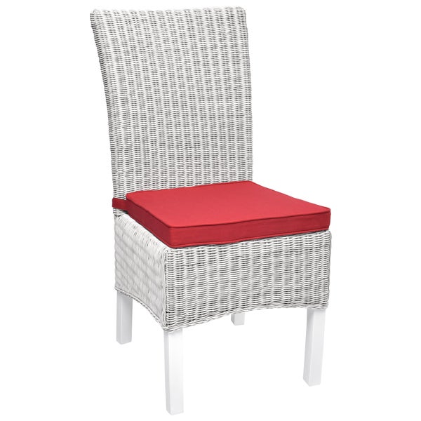 Beautissu Loft SK Stuhlkissen 45x40x5cm Rot (4tlg)