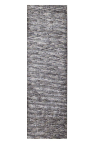 Gewebter Teppich in Kort-Optik Corduletta Dunkelgrau 80x280 cm