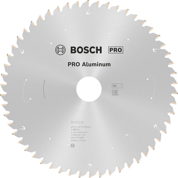 Bosch PRO Aluminium cordless Blatt für Kreissägen 210 x 1,9 x 30 mm - 2608837773