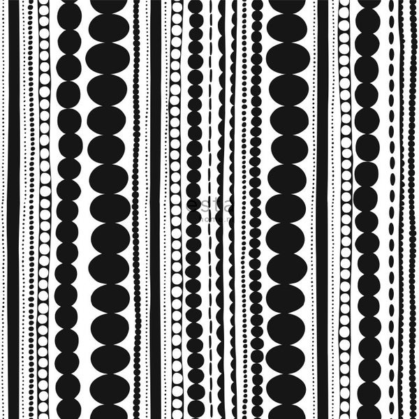 Dekorative Tapete mit Punktmuster